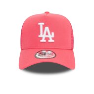 New Era 9FORTY Trucker Cap LA Dodgers League Essential pink