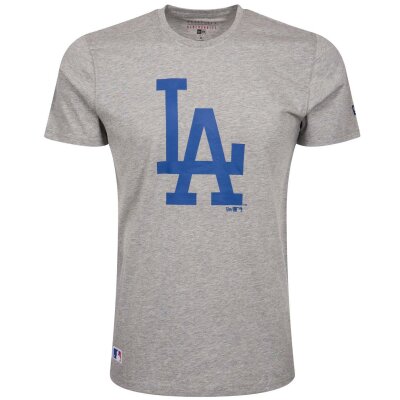 New Era Herren T-Shirt MLB Los Angeles Dodgers grau M
