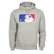New Era Herren MLB Hoodie Logo grau