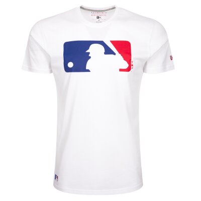 New Era Herren T-Shirt MLB Logo white S