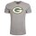 New Era Herren T-Shirt NFL Green Bay Packers Logo grau