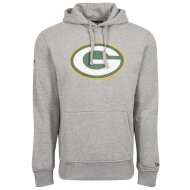 New Era Herren Hoodie NFL Green Bay Packers Logo grau