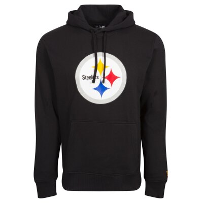 New Era Herren Hoodie NFL Pittsburgh Steelers Logo schwarz