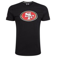 New Era Herren T-Shirt NFL San Francisco 49ers Logo schwarz