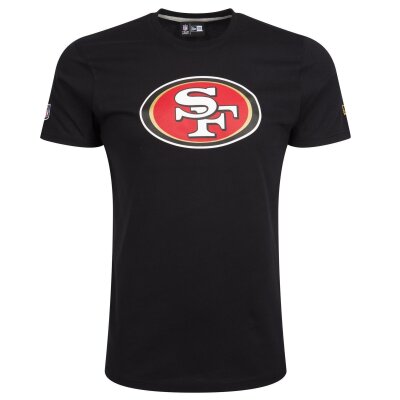 New Era Herren T-Shirt NFL San Francisco 49ers Logo schwarz L