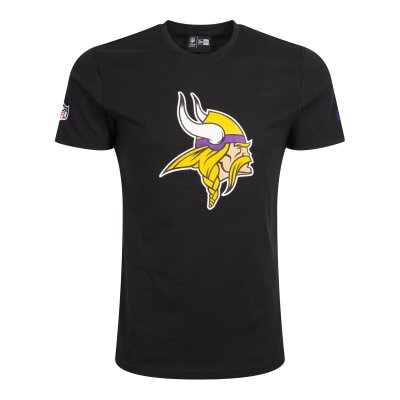 New Era Herren T-Shirt NFL Minnesota Vikings Logo schwarz 3XL