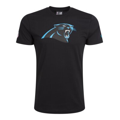 New Era Herren T-Shirt NFL Carolina Panthers Logo schwarz M