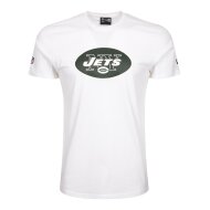 New Era Herren T-Shirt NFL New York Jets Logo wei&szlig;