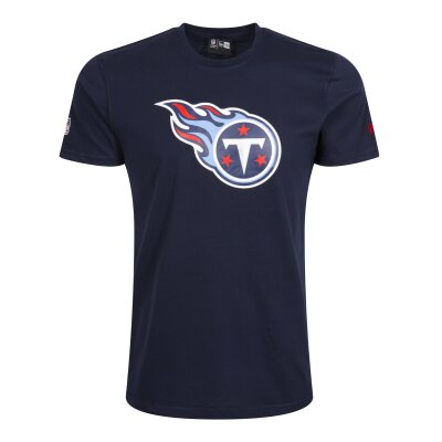 New Era Herren T-Shirt NFL Tennessee Titans Logo navy XXL