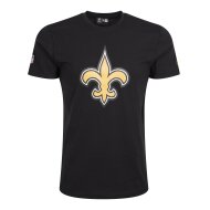 New Era Herren T-Shirt NFL New Orleans Saints Logo schwarz