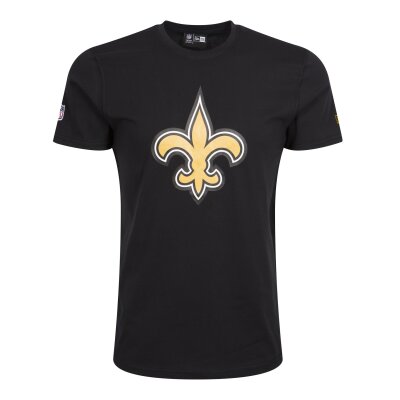 New Era Herren T-Shirt NFL New Orleans Saints Logo schwarz S