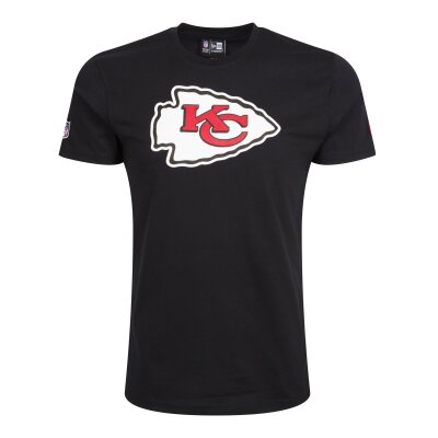 New Era Herren T-Shirt NFL Kansas City Chiefs Logo schwarz