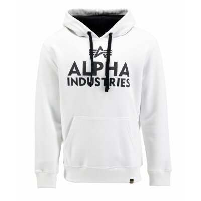 Alpha Industries Herren Hoodie Foam Print white XXL