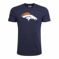 New Era Herren T-Shirt NFL Denver Broncos Logo navy