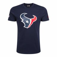 New Era Herren T-Shirt NFL Houston Texans Logo navy