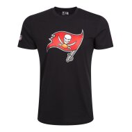 New Era Herren T-Shirt NFL Tampa Bay Buccaneers Logo schwarz