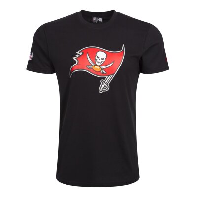 New Era Herren T-Shirt NFL Tampa Bay Buccaneers Logo schwarz 3XL