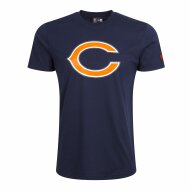 New Era Herren T-Shirt NFL Chicago Bears Logo navy