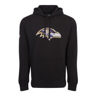 New Era Herren Hoodie NFL Baltimore Ravens Logo schwarz