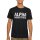 Alpha Industries Herren T-Shirt Camo Print black/white