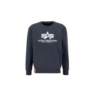 Alpha Industries Herren Sweater Basic Logo navy S