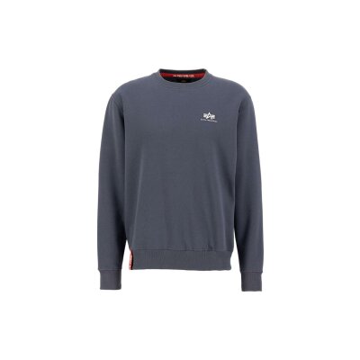 Alpha Industries Herren Sweater Basic Small Logo greyblack