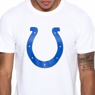 New Era Herren T-Shirt NFL Indianapolis Colts Logo wei&szlig;