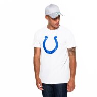 New Era Herren T-Shirt NFL Indianapolis Colts Logo wei&szlig; 3XL