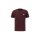 Alpha Industries Herren T-Shirt Basic Small Logo deep maroon S