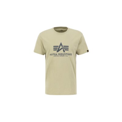 Alpha Industries Herren T-Shirt Basic Logo light olive