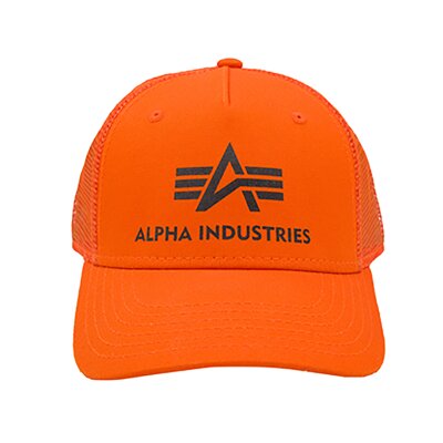Alpha Industries Basic Trucker Cap flame orange