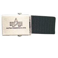 Alpha Industries Heavy Duty Belt 4 cm black