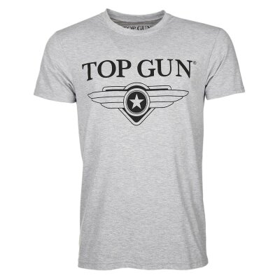 Top Gun T-Shirt Cloudy grey melange 3XL