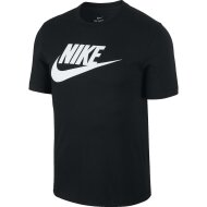Nike Sportswear Herren T-Shirt Icon black/white