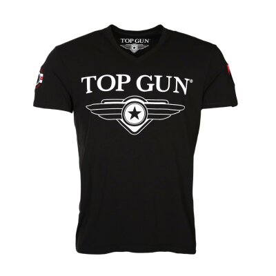 Top Gun T-Shirt Hyper Patch black
