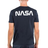 Alpha Industries Herren T-Shirt Apollo 15 rep. blue XL