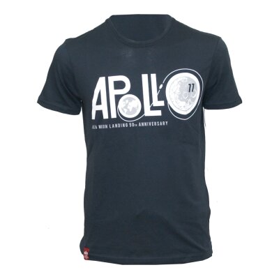 Alpha Industries Herren T-Shirt Apollo 50 rep.blue