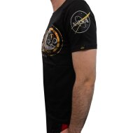Alpha Industries Herren T-Shirt Apollo 50 PM black