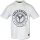 Carlo Colucci Herren T-Shirt Logo wei&szlig;