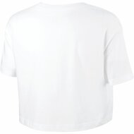 Nike Damen Sportswear Essential Cropped T-Shirt wei&szlig;